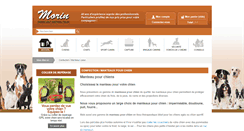 Desktop Screenshot of chien-manteau.com